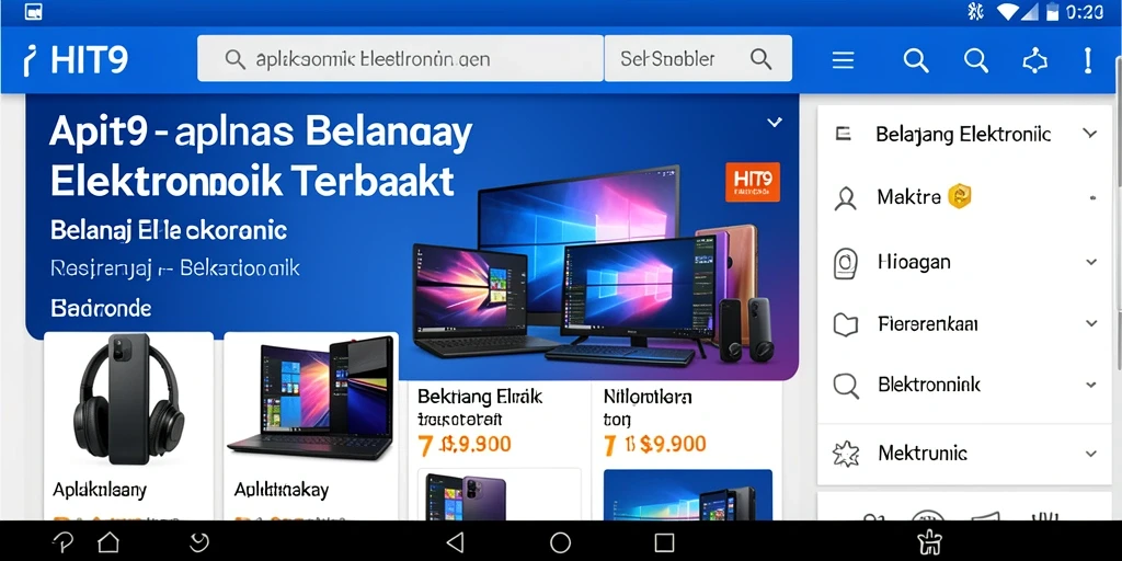 Tampilan antarmuka HIT9 yang menarik dan fungsional.
