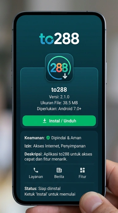 Tampilan halaman APK to288
